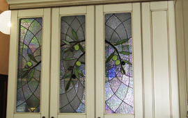 Stained glass in the modern interior