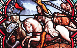 The stained glass in the age of 1000 years